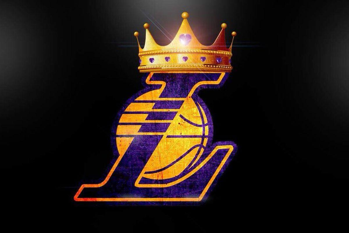 LeBron Lakers Logo - Get hyped for Lakers training camp next week with this LeBron James