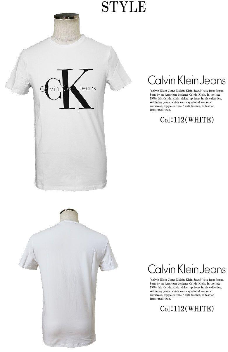 Hippie Style Logo - DBLAND: Calvin Klein jeans MONOGRAM LOGO SLIM FIT T-SHIRT short ...