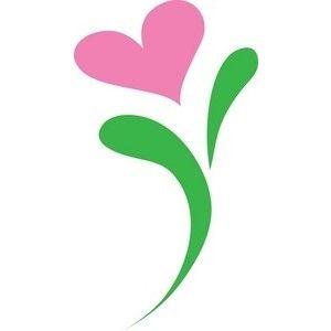 Heart and Flower Logo - Free Flower Heart Clipart, Download Free Clip Art, Free Clip Art