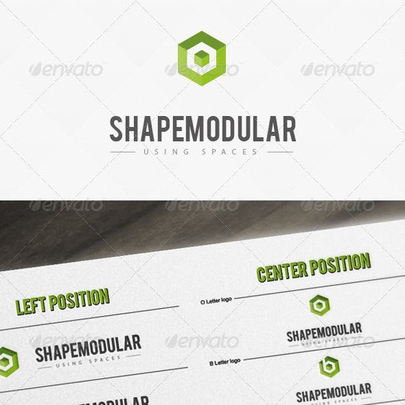 8 Letter Logo - Spaces Logo Templates from GraphicRiver