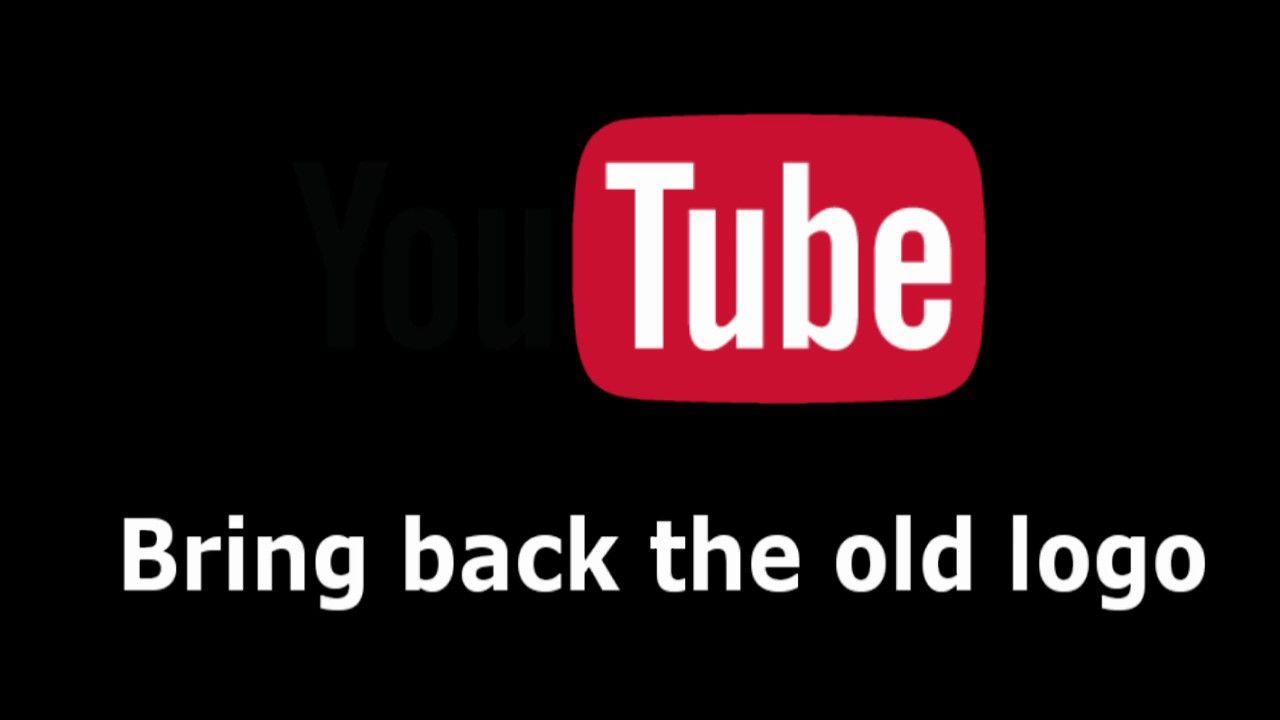 Old and New YouTube Logo - My Pick on the New YouTube Logo - YouTube