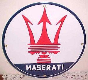 Maserati Trident Logo - Maserati Trident Logo - Italian Luxury Automobiles-S