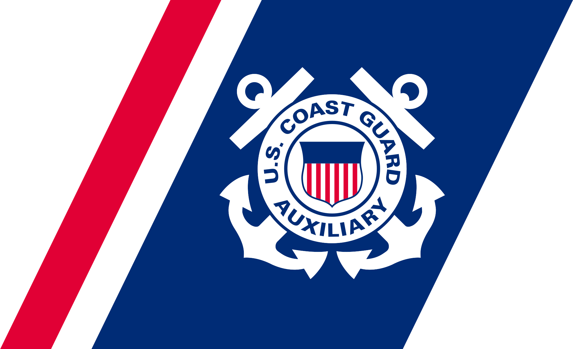 Us Coast Guard Logo - File:U.S. Coast Guard Auxiliary Mark.svg - Wikimedia Commons