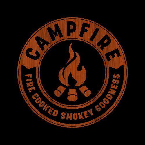 Campfire Logo - Campfire Logo | Campfire BBQ Catering and Events | Pinterest | Logos ...