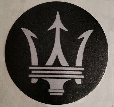 Maserati Trident Logo - MASERATI TRIDENT LOGO Emblem Car Interior Exterior Laptop Vinyl