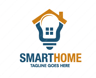 Smart House Logo - Smart Home Logo | Stuff to Buy | Home logo, Logos, Smart Home