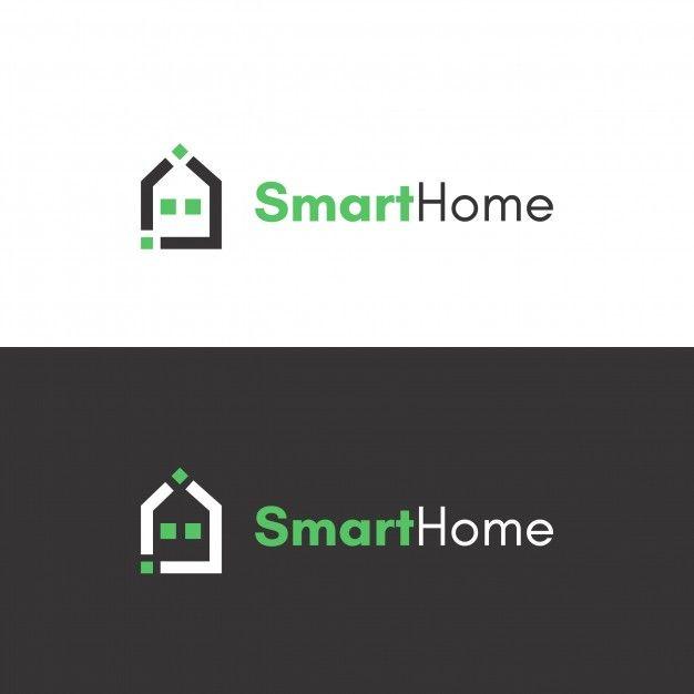 Smart Home Logo - Smart home logo design Vector | Premium Download