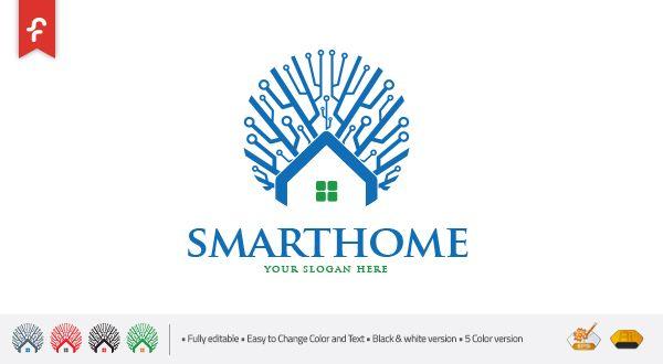 Smart House Logo - Smart - Home Logo - Logos & Graphics
