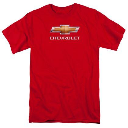 Red Bowtie Logo - Chevrolet Chevy Bowtie Logo Red Tshirt