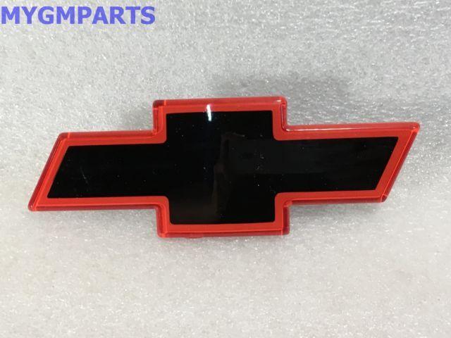 Red Bowtie Logo - OEM 15635564 GM 94 05 S10 Pickup Pick Up Red SS Grille Emblem Bowtie