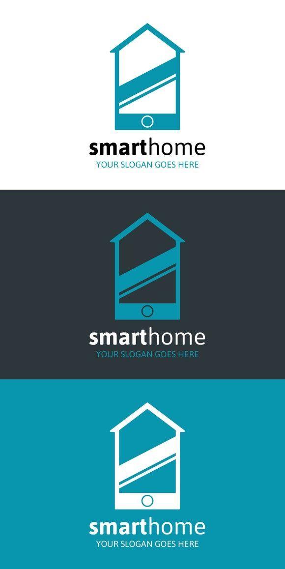 Smart House Logo - Smart Home Logo | Logo Templates | Pinterest | Home logo, Logos and ...