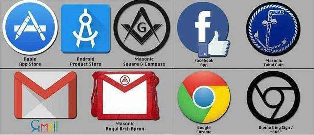 Demonic Corporate Logo - We Are Surrounded by Masonic Symbols―How Modern Logos Are Linked To