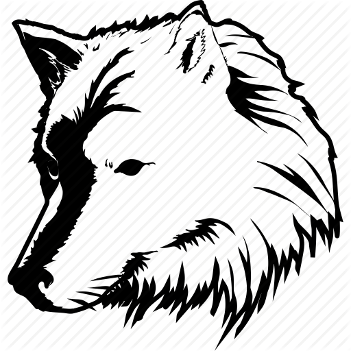 Howling Wolf Head Logo - Free Wolf Head Icon 28866. Download Wolf Head Icon
