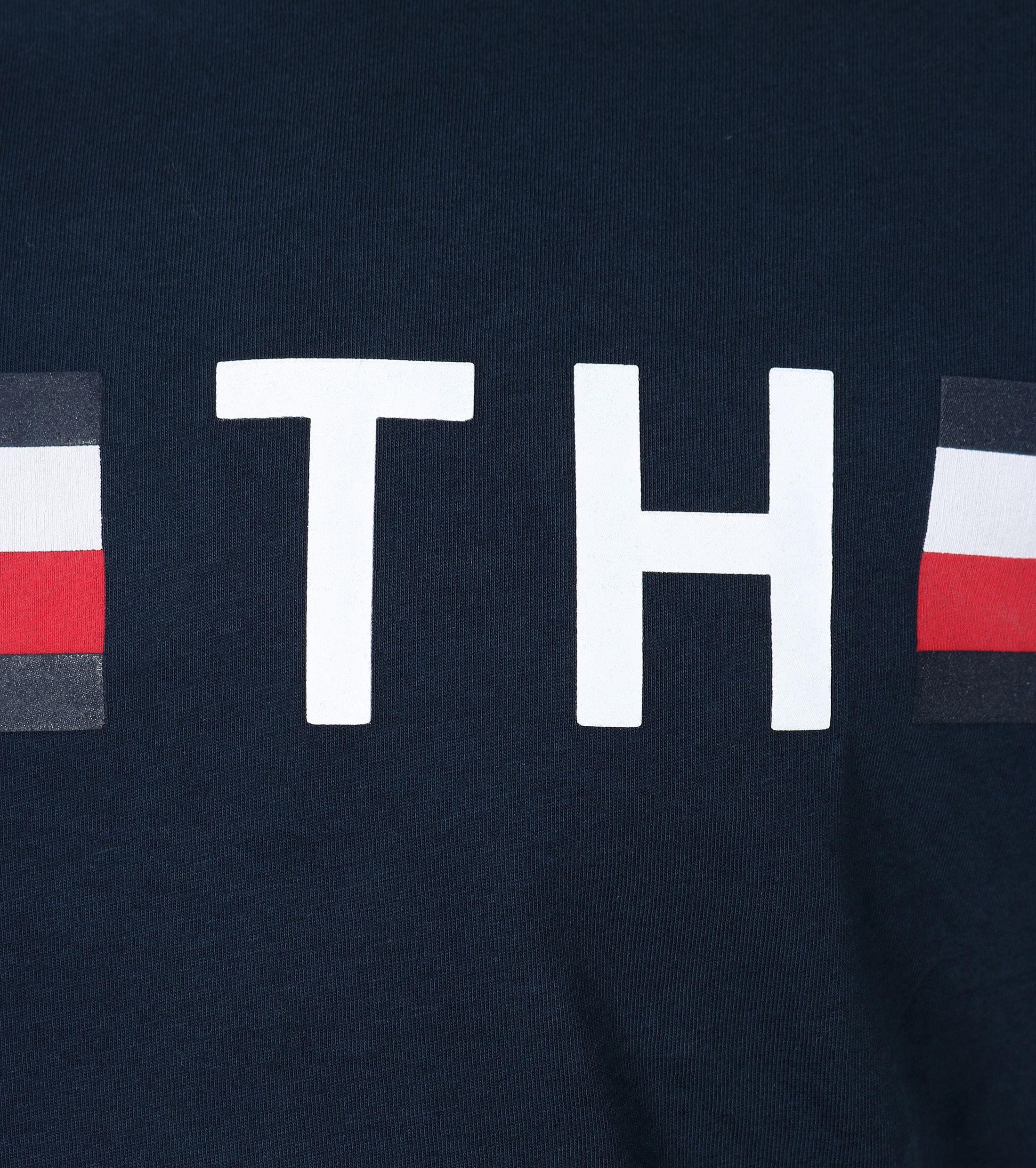 Tommy Hilfiger Th Logo - Tommy Hilfiger T-shirt TH Blauw MW0MW06449416 online bestellen ...
