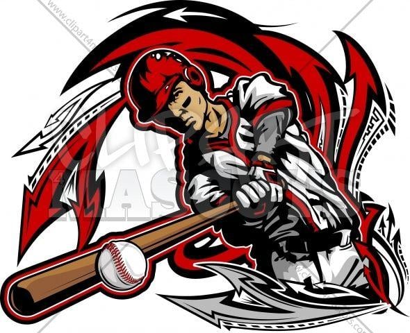 Cool Baseball Logo - Cool Baseball Artwork Graphic Vector Logo