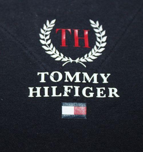 Tommy Hilfiger Th Logo - Vintage Tommy Hilfiger TH Crest Logo T Shirt (Size L) — Roots