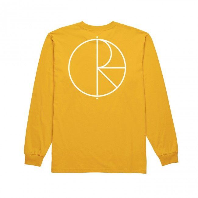 Yellow Orange Logo - Polar Skate Co. Stroke Logo Long Sleeve T-Shirt - Yellow - Aylesbury ...
