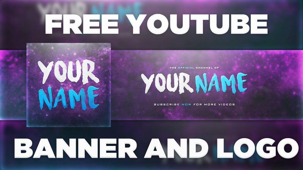YouTube Official Logo - Space YouTube Banner Template + Logo (Photoshop PSD) | Free Download ...