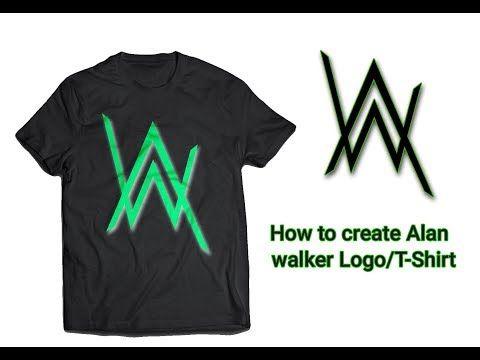 YouTube Official Logo - Alan Walker T-shirt Design | Official Logo Adobe Illustrator ...