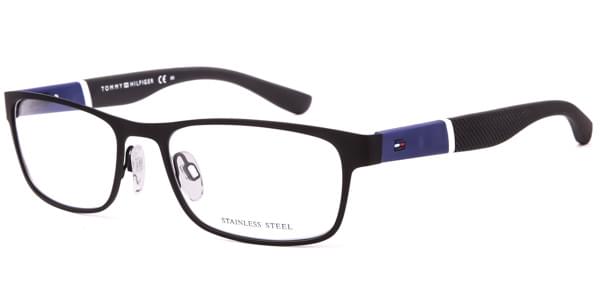 Tommy Hilfiger Th Logo - Tommy Hilfiger TH 1284 FO3 Glasses Black | SmartBuyGlasses UK