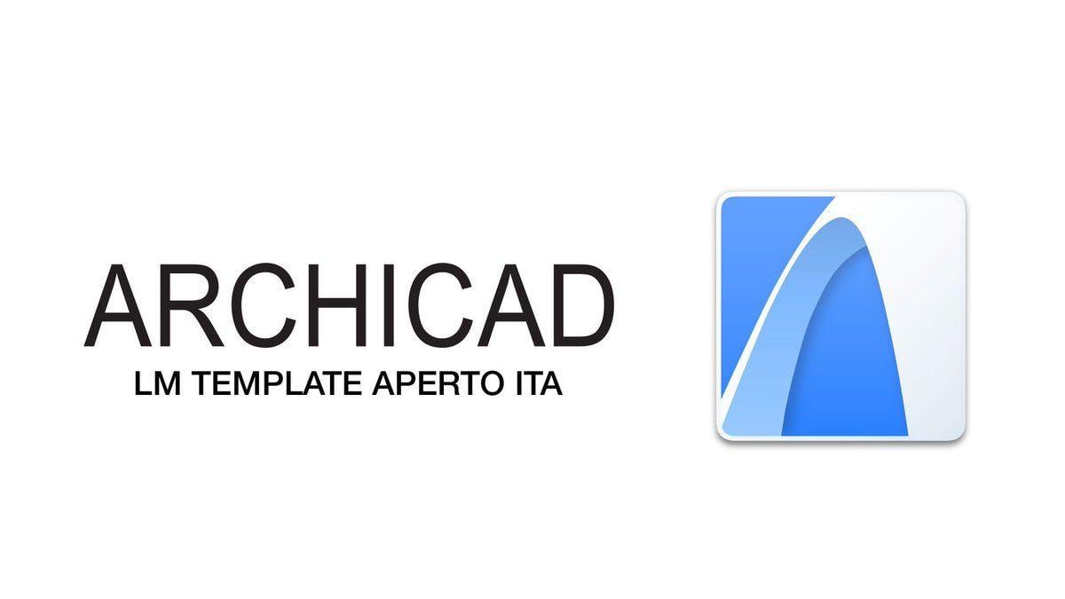 ArchiCAD Logo - Luca Manelli - #ARCHICAD Template Aperto per #ARCHICAD20