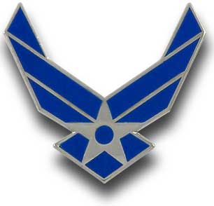 Air Force Old Logo - Air Force Logo - large : Pieces of History, Old West & Custom Badges ...