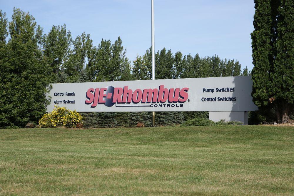 Rhombus Media Logo - The SJE Rhombus headquarters .-Rhombus Office Photo