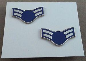 Us Air Force Old Logo - US Air Force Metal Collar Rank Insignia Airman 1st Class E-3 ( Old ...
