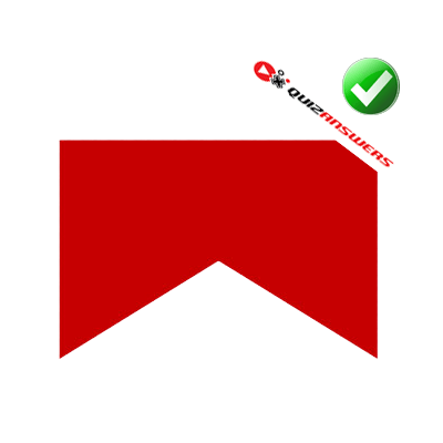 Red Rectangular Logo - Red and white Logos