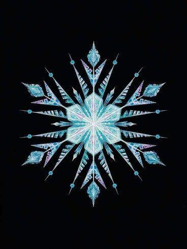 Disney Frozen Snowflake Logo - Symbol of Invierno. Cold Heat. Disney, Frozen, Snowflakes