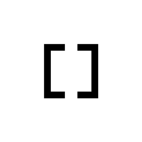 Insert Logo - Final Insert Logo around the idea of the square brackets
