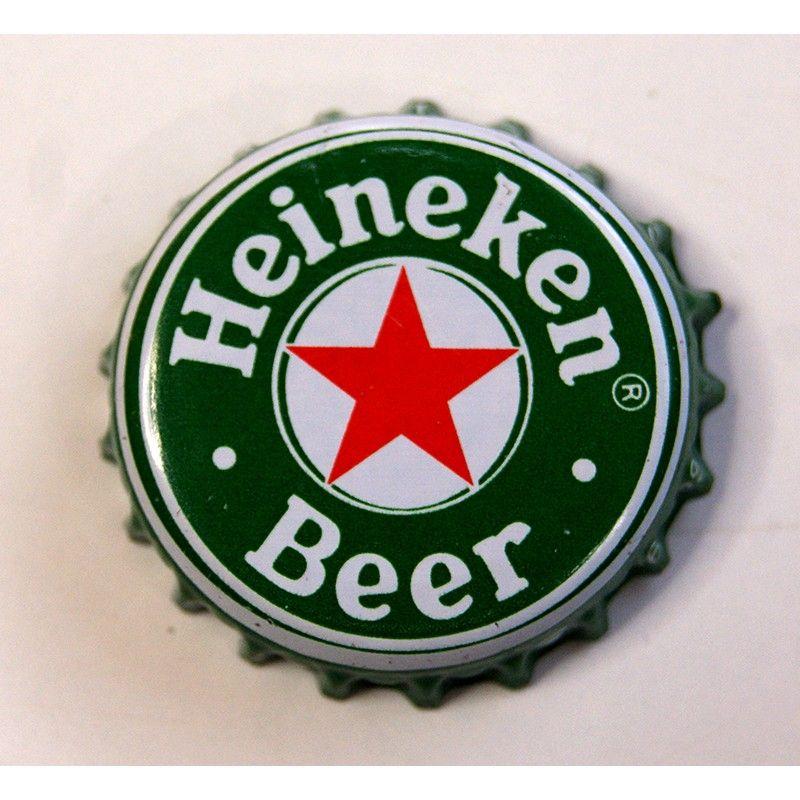 Beer Cap Logo - Bottle cap BEER HEINEKEN