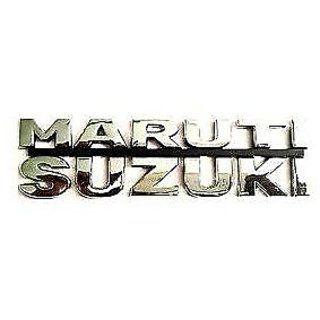 Maruti Suzuki Logo - Buy 3D Chrome plated Emblem Logo Decal for Car/SUV/Sedan/Hatch for ...