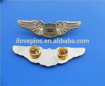 Two Wings Logo - Air Force Wings Logo Two Butterfly Clutch Collar Pin/brooch Badge ...