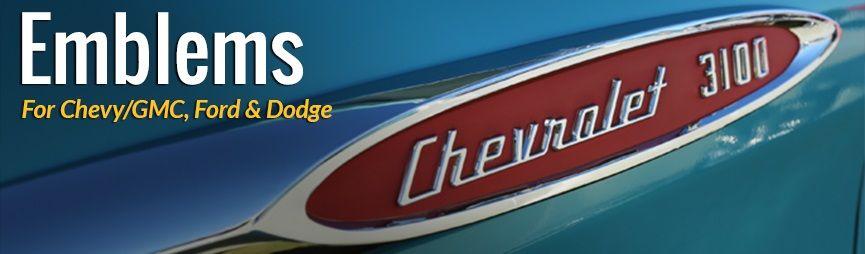 SUV Emblems Logo - LMC Truck: Chevy, GMC, Ford and Dodge Emblems
