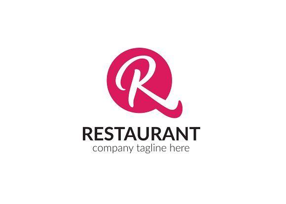 R and S Restaurant Logo - Restaurant Letter R Logo ~ Logo Templates ~ Creative Market