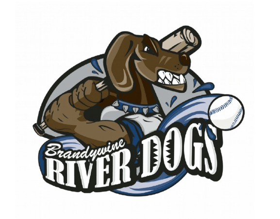 River Dog Logo - Brandywine River Dogs Sports Logo