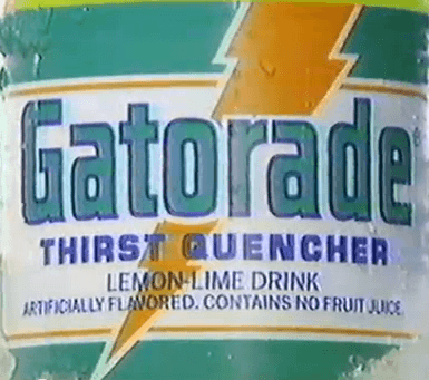 Old Gatorade Logo - Gatorade