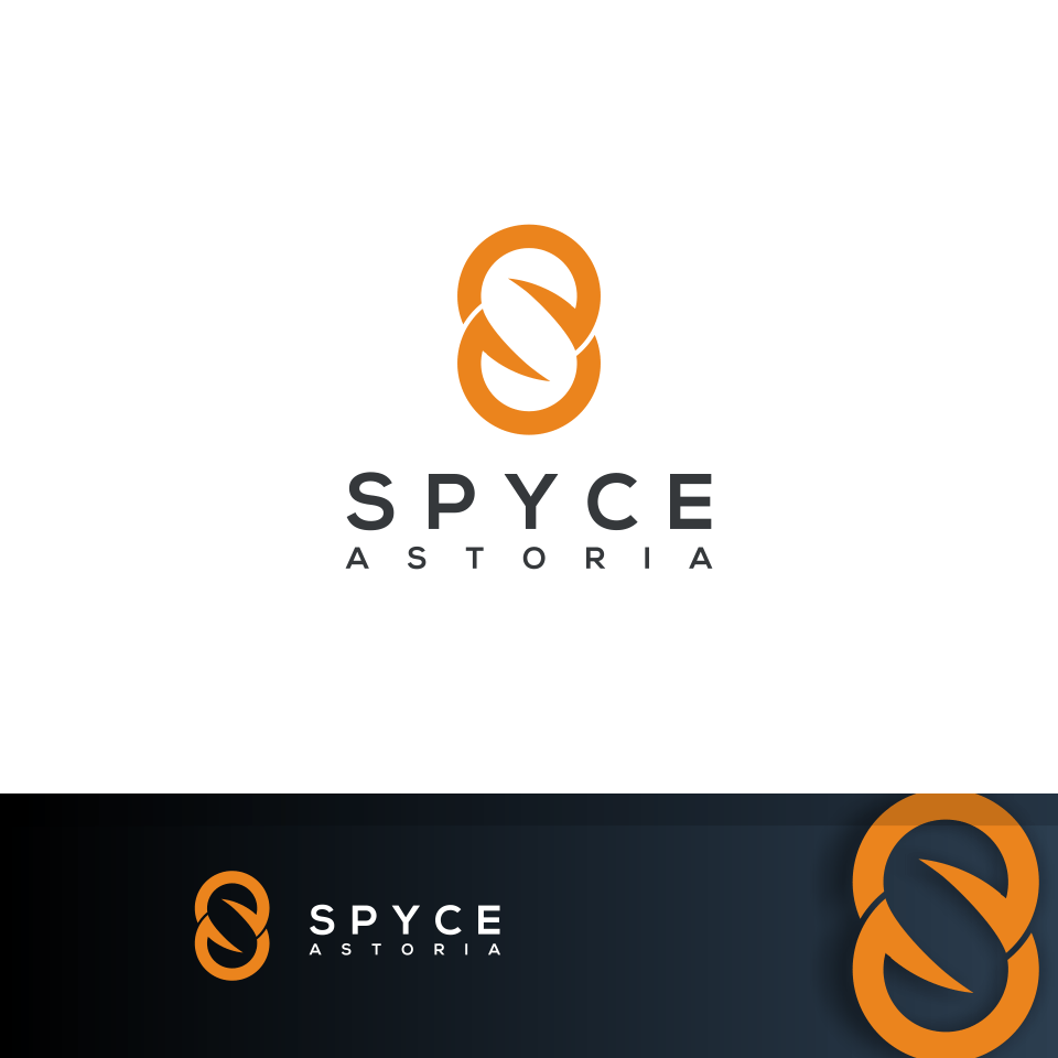 R and S Restaurant Logo - Modern, Upmarket, Restaurant Logo Design for “SPYCE” and in smaller