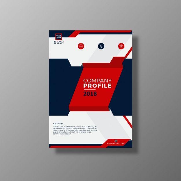 Red and Blue Business Logo - Red and blue business brochure Vector | Free Download