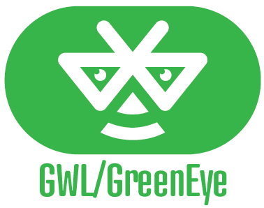Green Eye Tech Logo - EV Power. GWL GreenEye Technology New Dimension