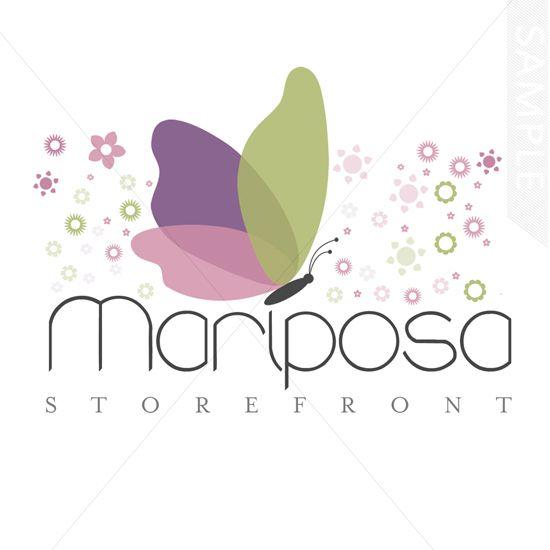 Butterfly Business Logo - Butterfly Maraposa Logo Design