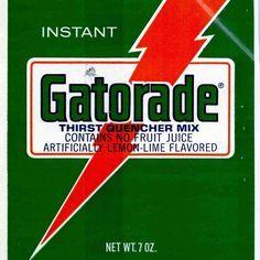 Old Gatorade Logo - Best Trademark Trivia image. Trivia, Brand management, Branding