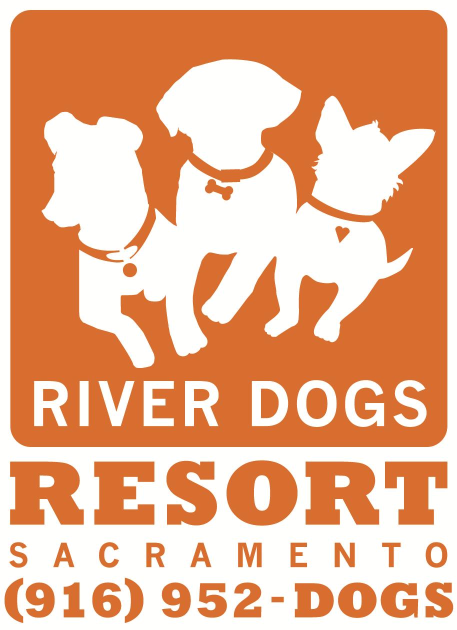 River Dog Logo - River Dogs Resort, The best dog boarding in the Sacramento area. A ...