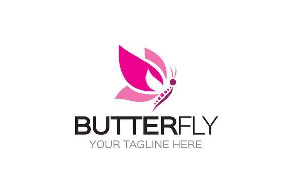 Butterfly Business Logo - Butterfly Logo by LogoVibe on Creative Market. Lutterfly