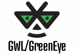 Green Eye Tech Logo - EV Power. GWL GreenEye Technology New Dimension