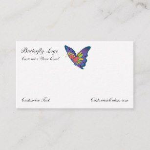 Butterfly Business Logo - Butterfly Logo Business Cards | Zazzle