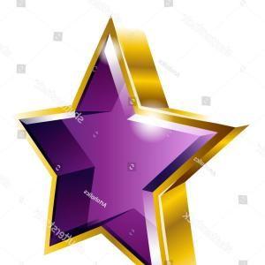 Row Red Star Logo - Stock Photo Golden Star Award And A Row Of Stars On Red Curtain ...