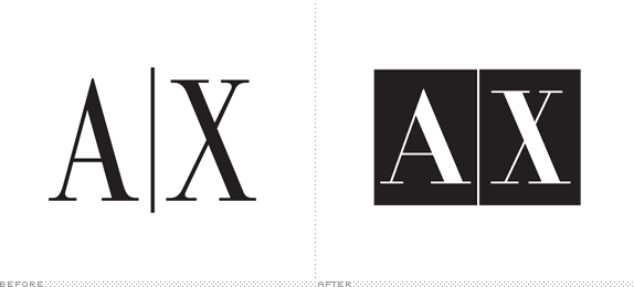 Armani Exchange Logo - Brand New: A|X|More|Modern