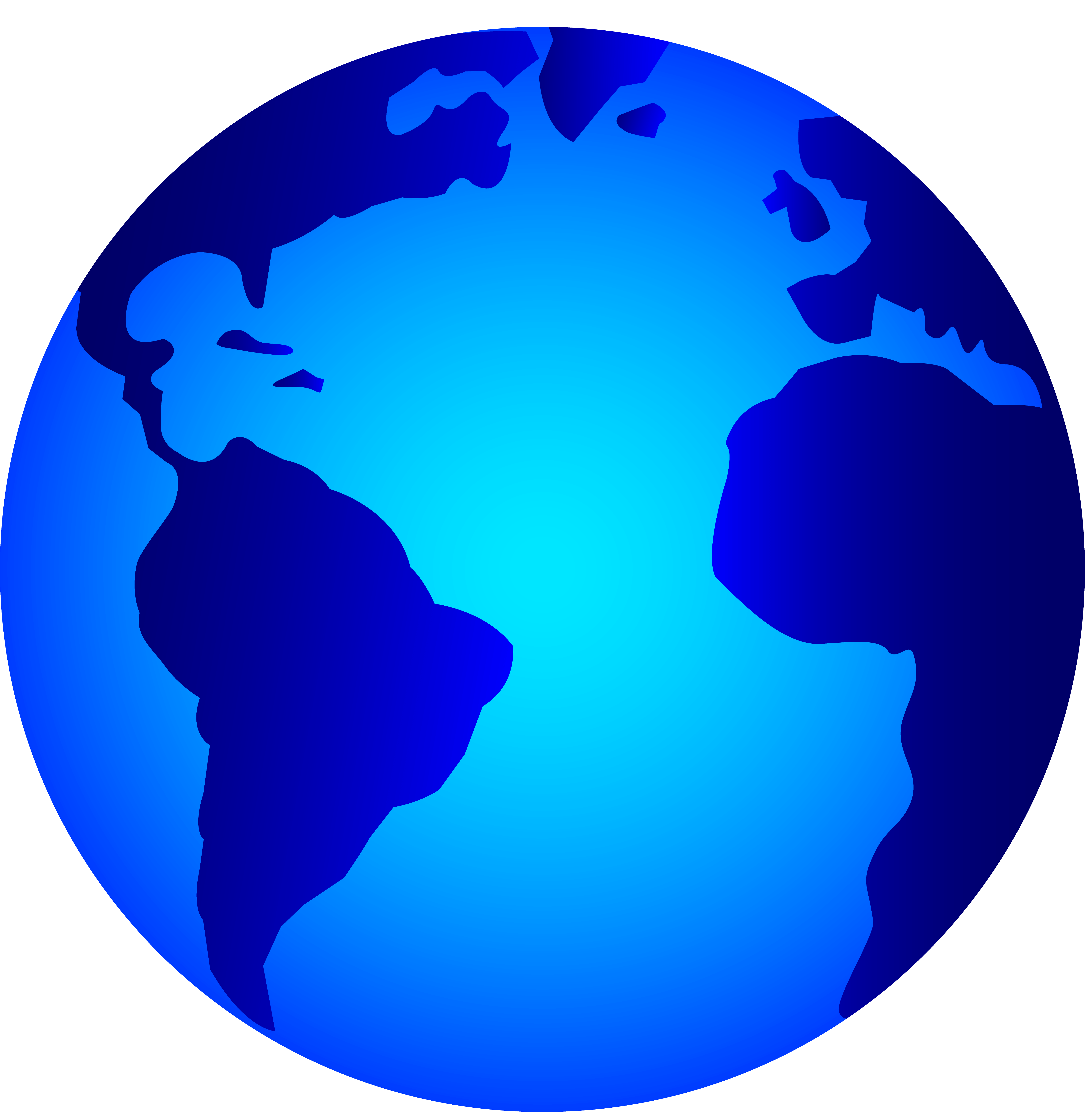 Blue World Logo LogoDix
